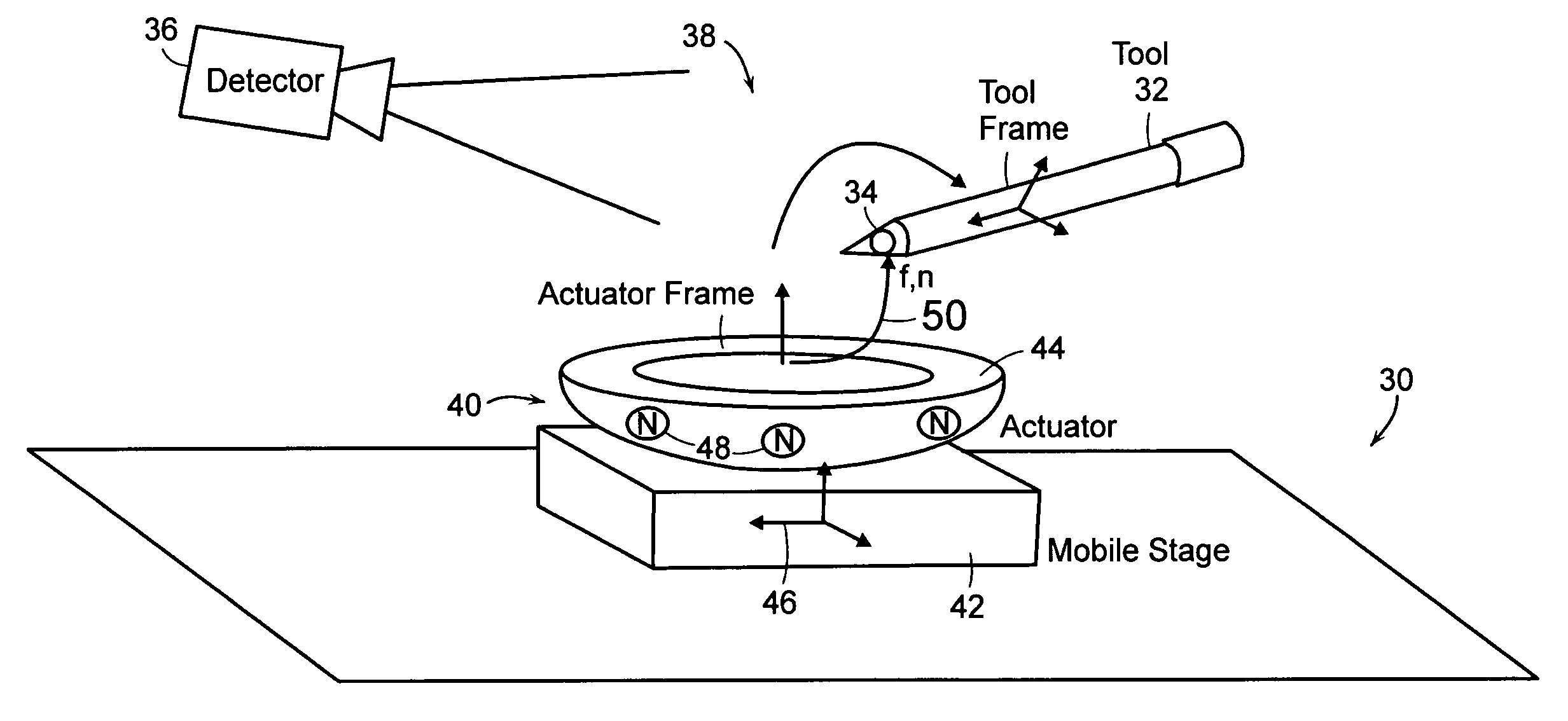 Magnetic haptic feedback systems and methods for virtual reality environments