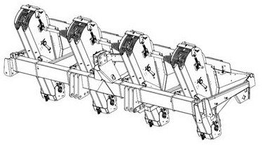 Seed cylinder device for potato seeder