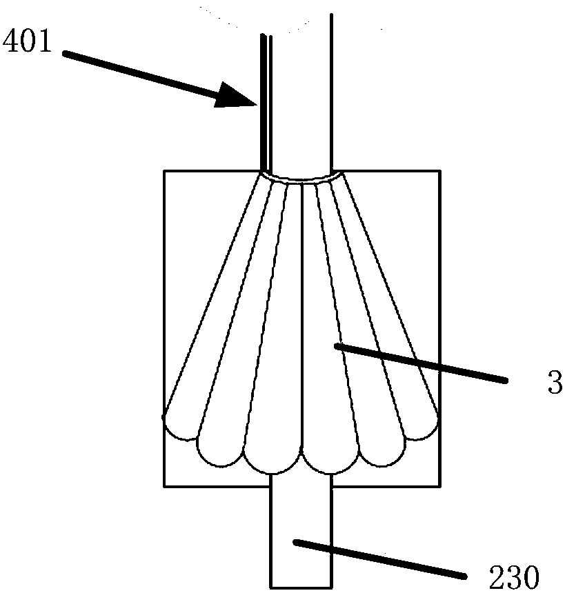 Negative-pressure tumor-holding device