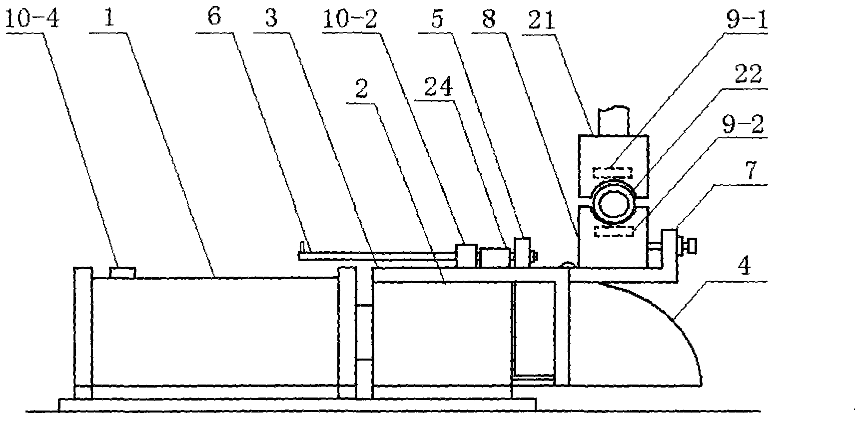 Tapping machine automatic feeding system