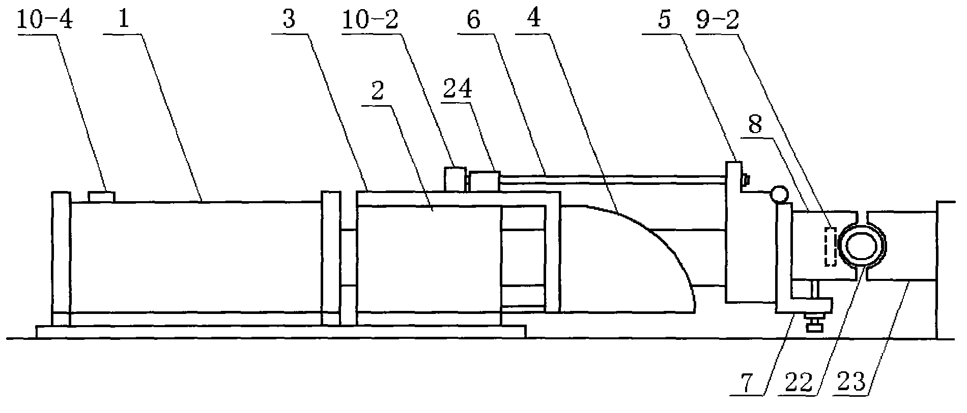 Tapping machine automatic feeding system