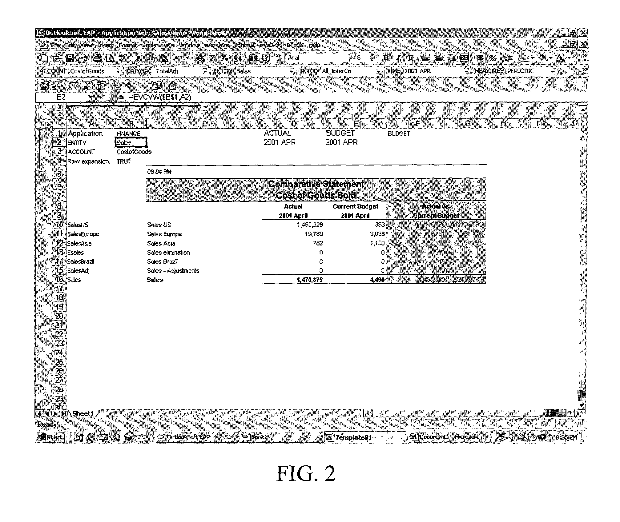 Systems and methods providing dynamic spreadsheet functionality