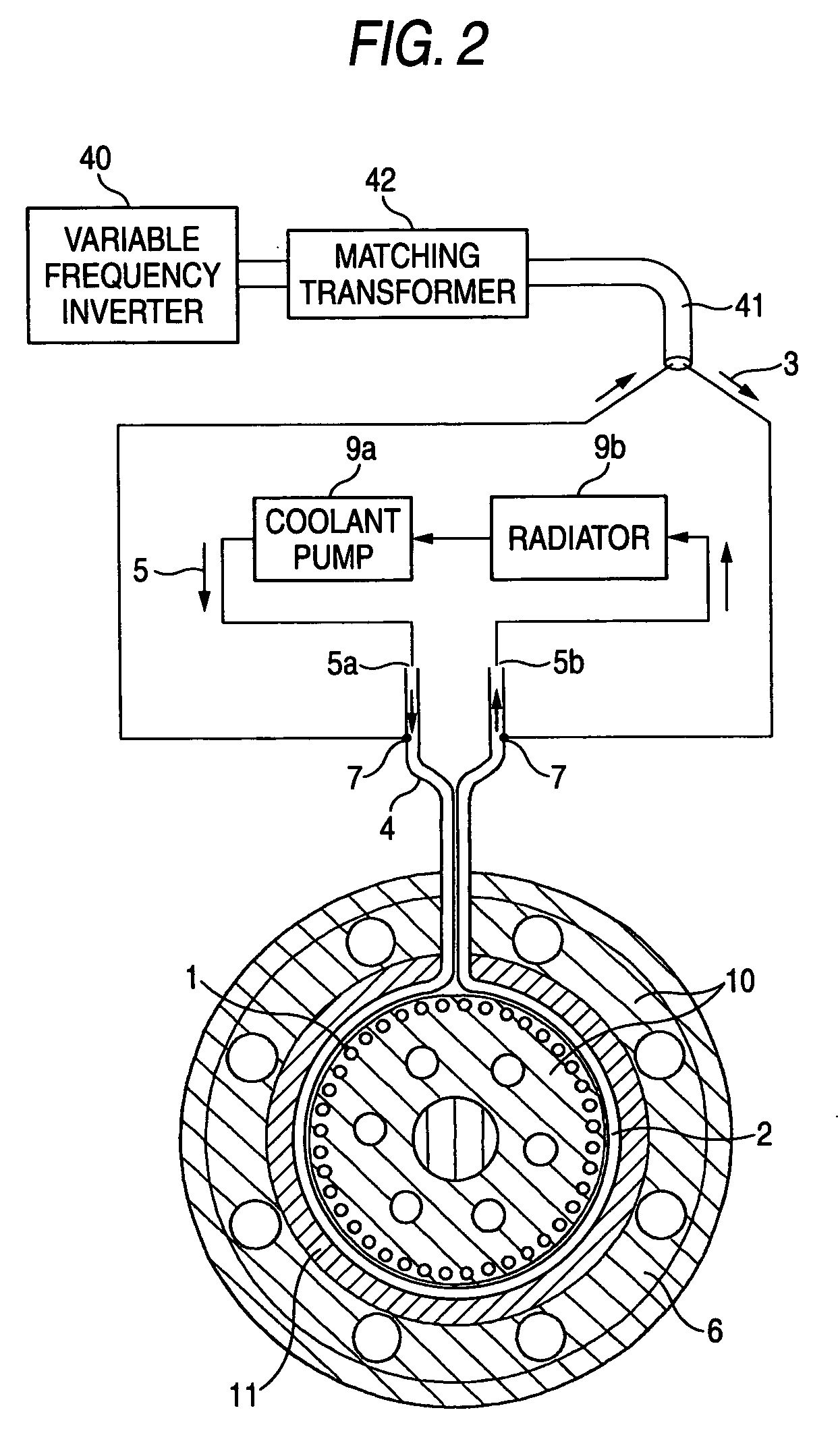 Method and apparatus for heating plastic extruding die