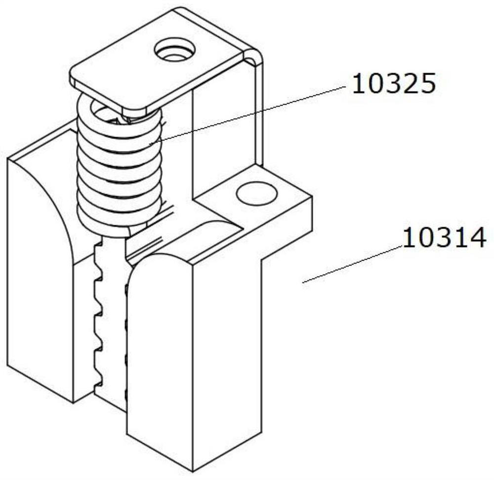 Mechanical arm sample injection module