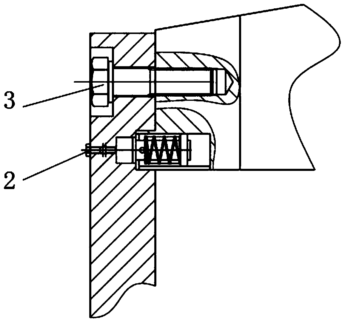 Rapid positioning device for traveling block lifting beam