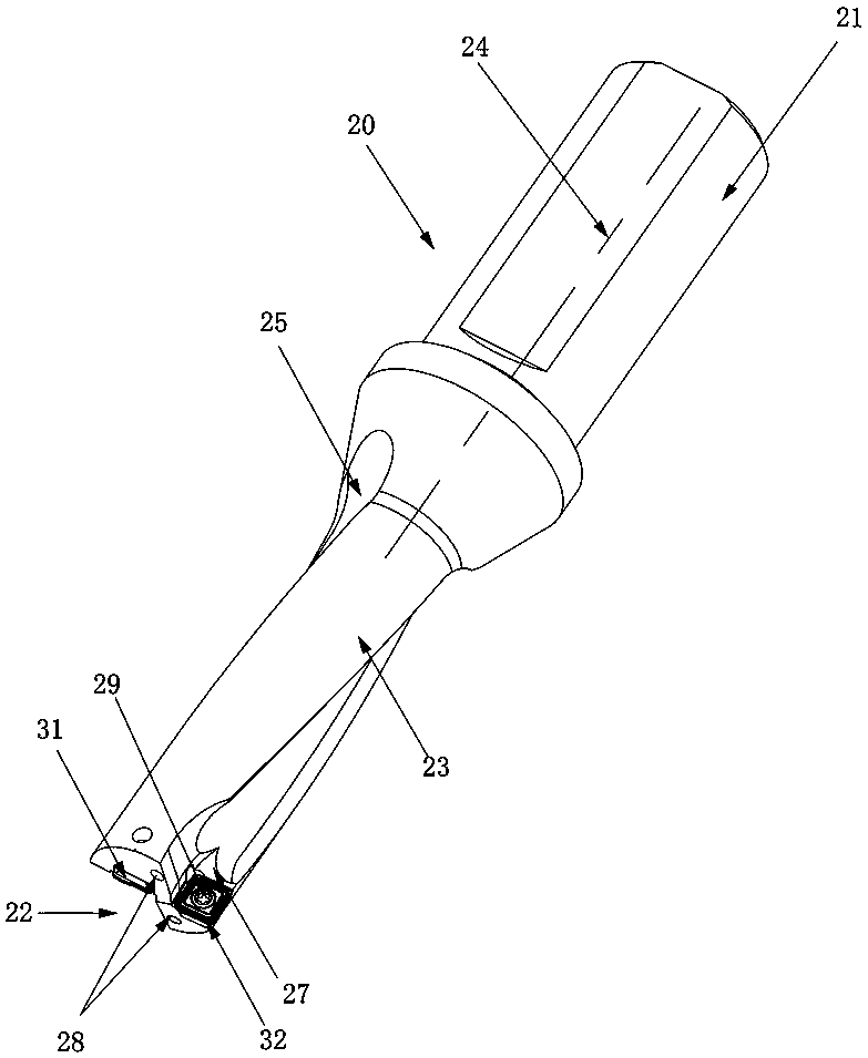 a drilling tool