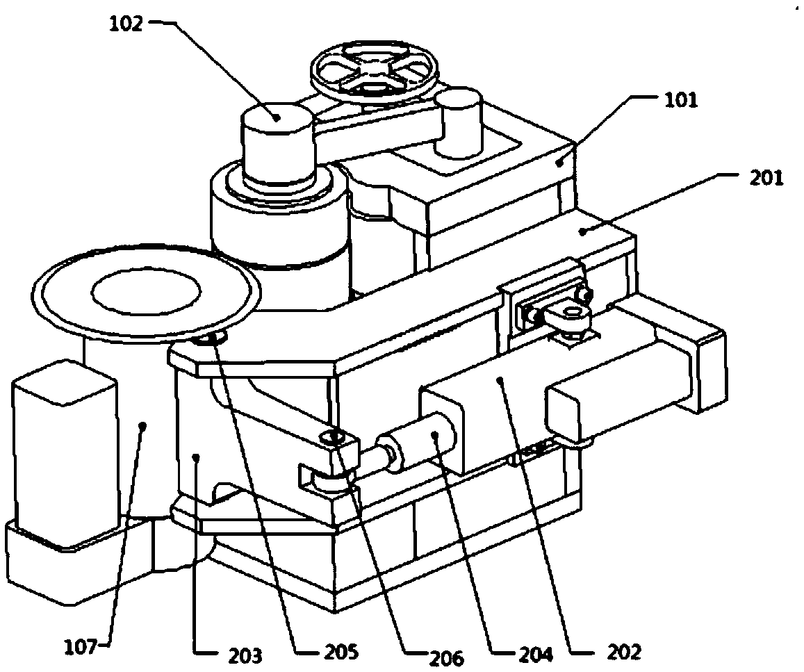 Device and method for cold pressing cutting of tank container in hot chamber