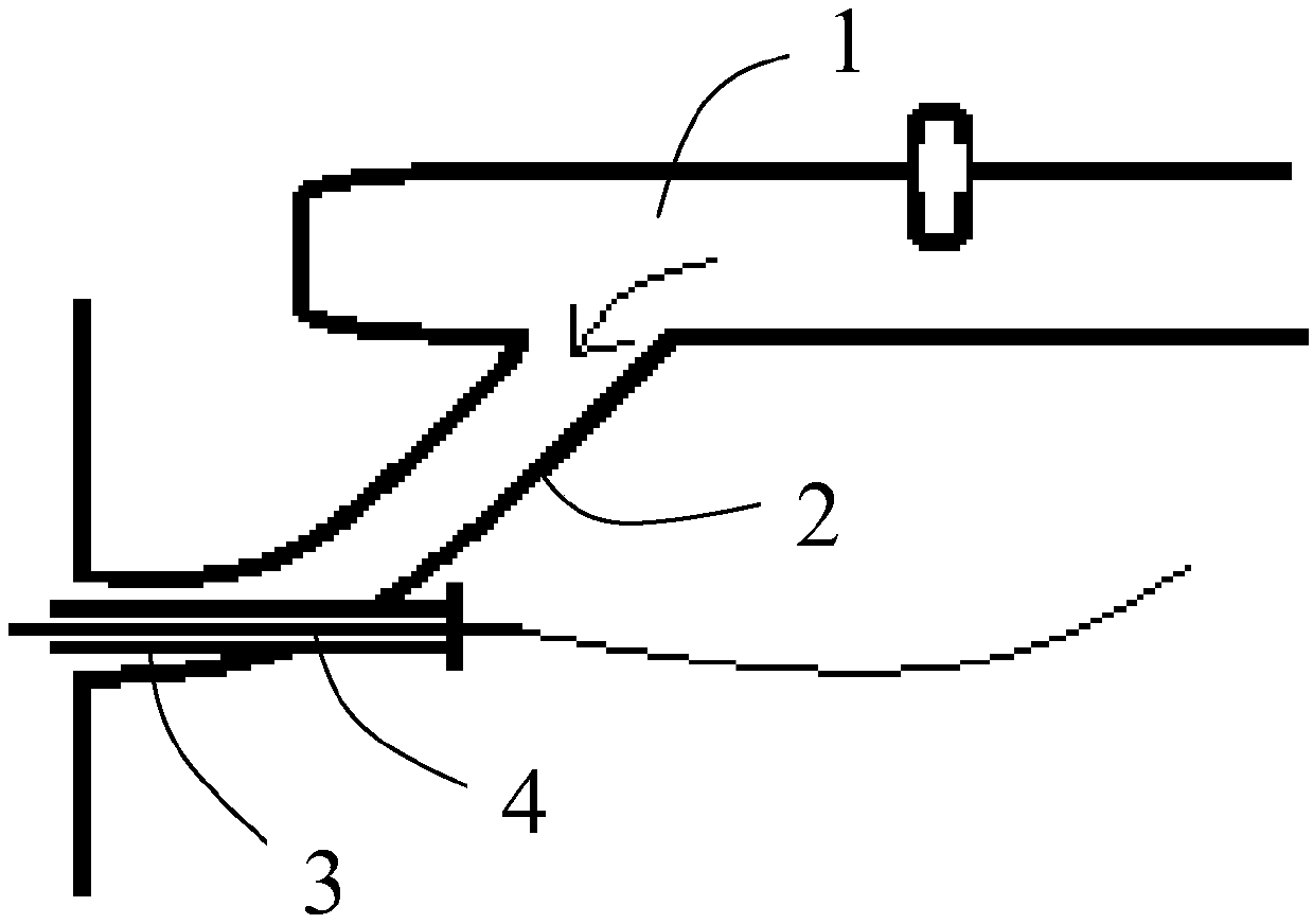 A method of temperature measurement after the blast furnace air temperature couple is damaged