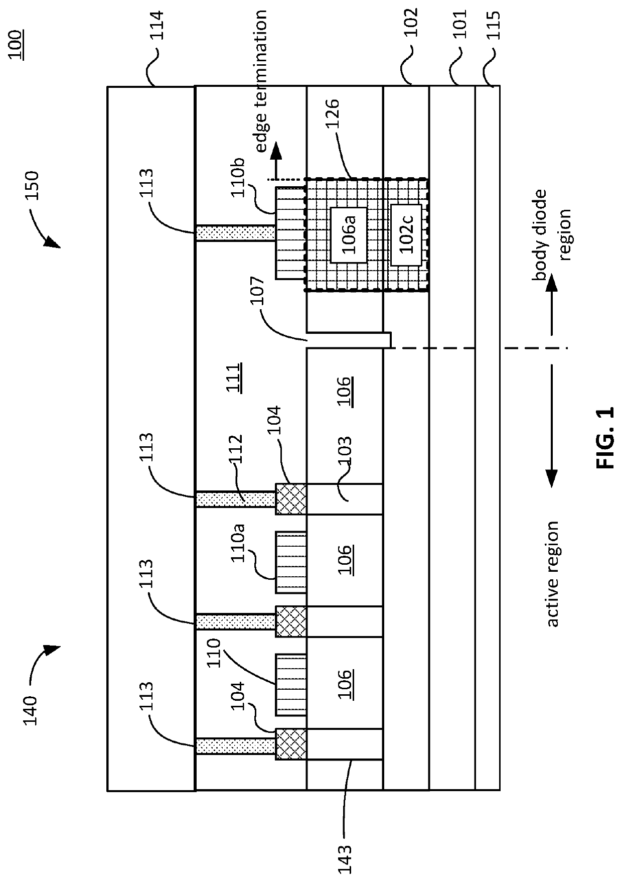 Method and system for jfet with implant isolation