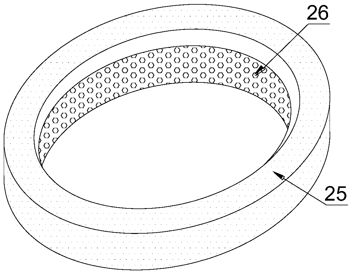 Ankle joint fumigating and caring device with conveniently-adjusted lifting height