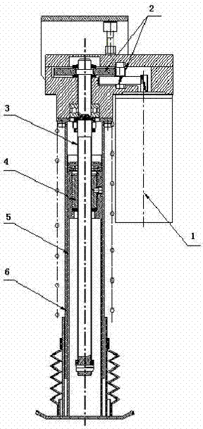 Electric leveling support system