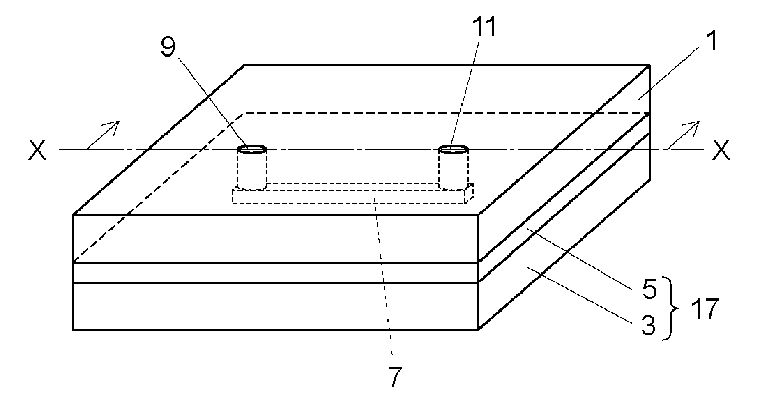 Flow cell and process for producing the same