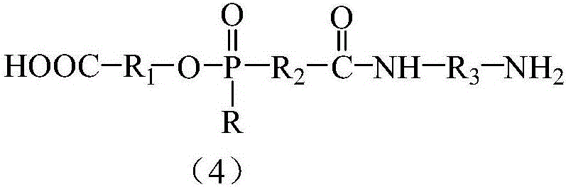 Organophosphorus copolymeric flame-retarded polyamide and preparation method thereof