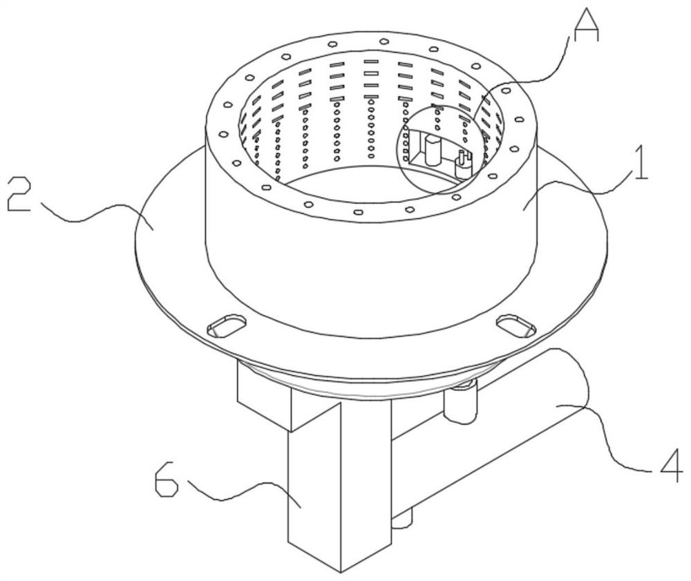 Furnace end capable of stably combusting kindling materials