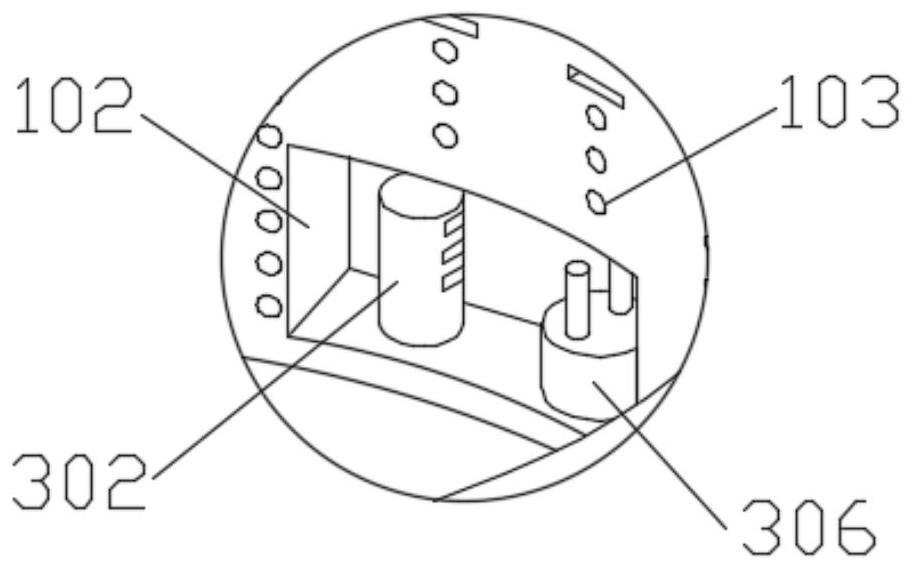 Furnace end capable of stably combusting kindling materials