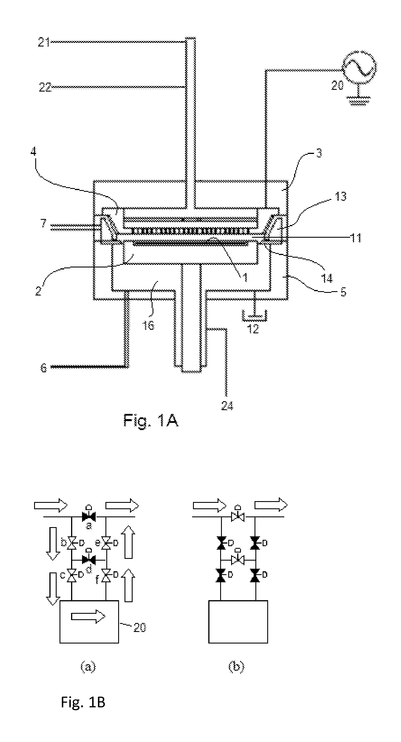 Method for forming dielectric film in trenches by PEALD using H-containing gas