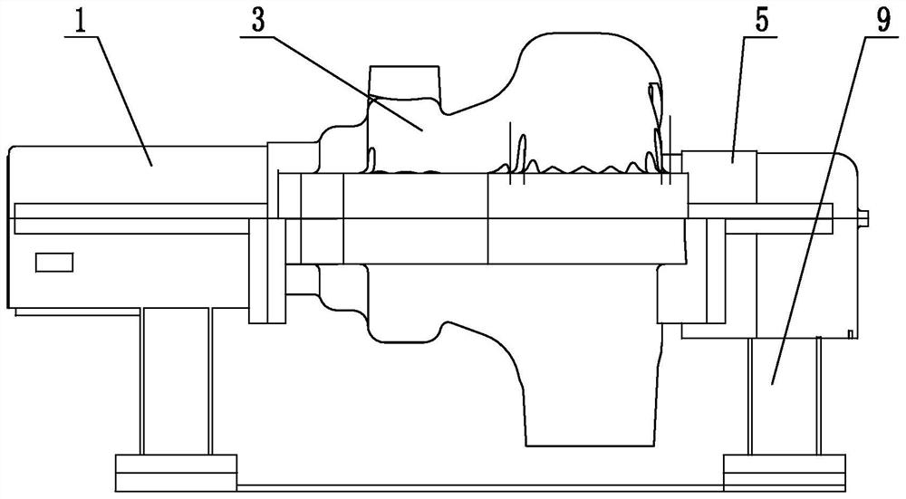 Axial-flow turbine for 2MW ORC waste heat utilization system