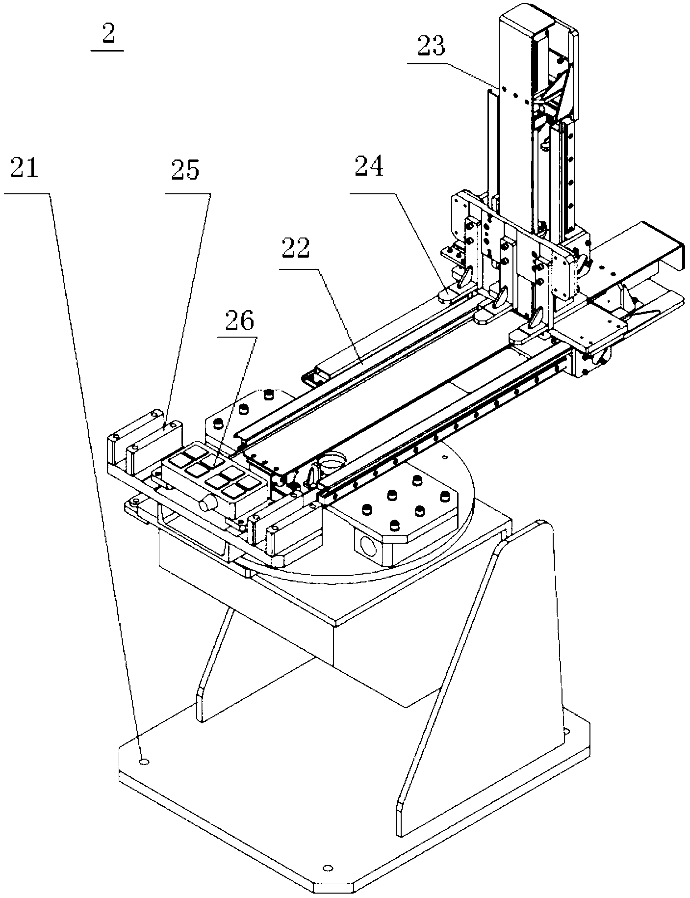 Automatic assembling and welding system based on three-dimensional laser vision