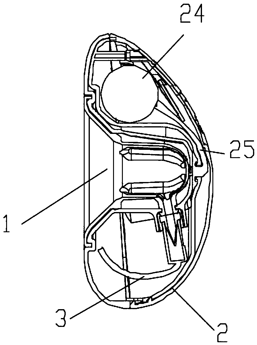 Integrated hand-free breast pump