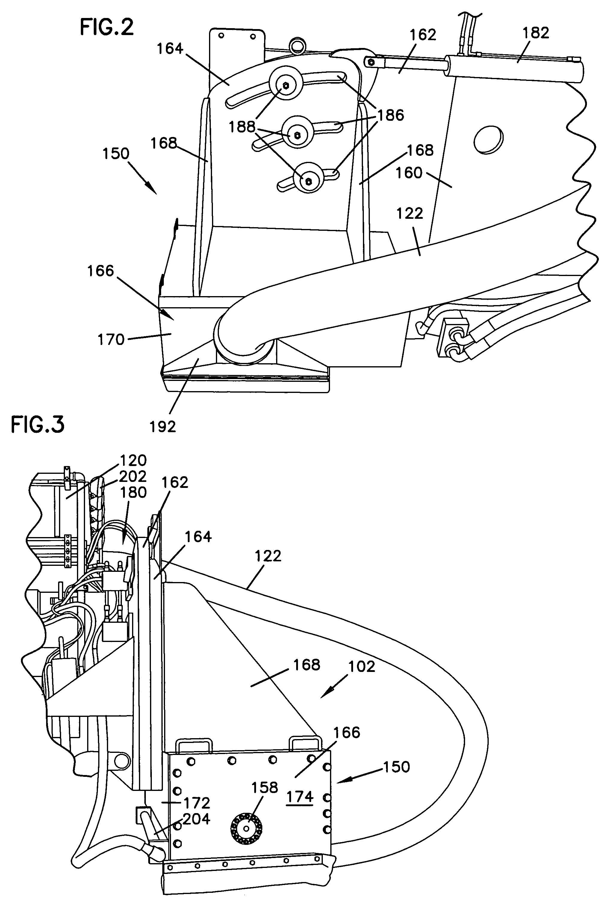 Close proximity grinder