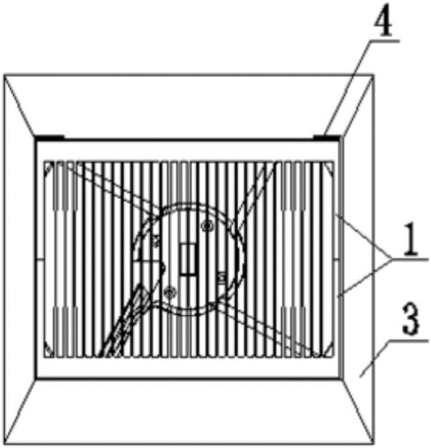 Air-cooled heat radiating module for high-power IGBT parallel connection