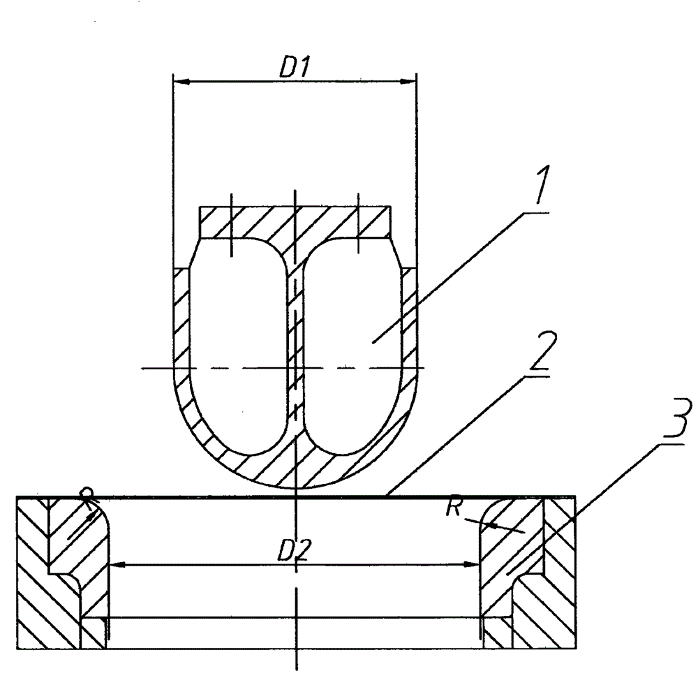 Manufacturing method for nickel board end sockets