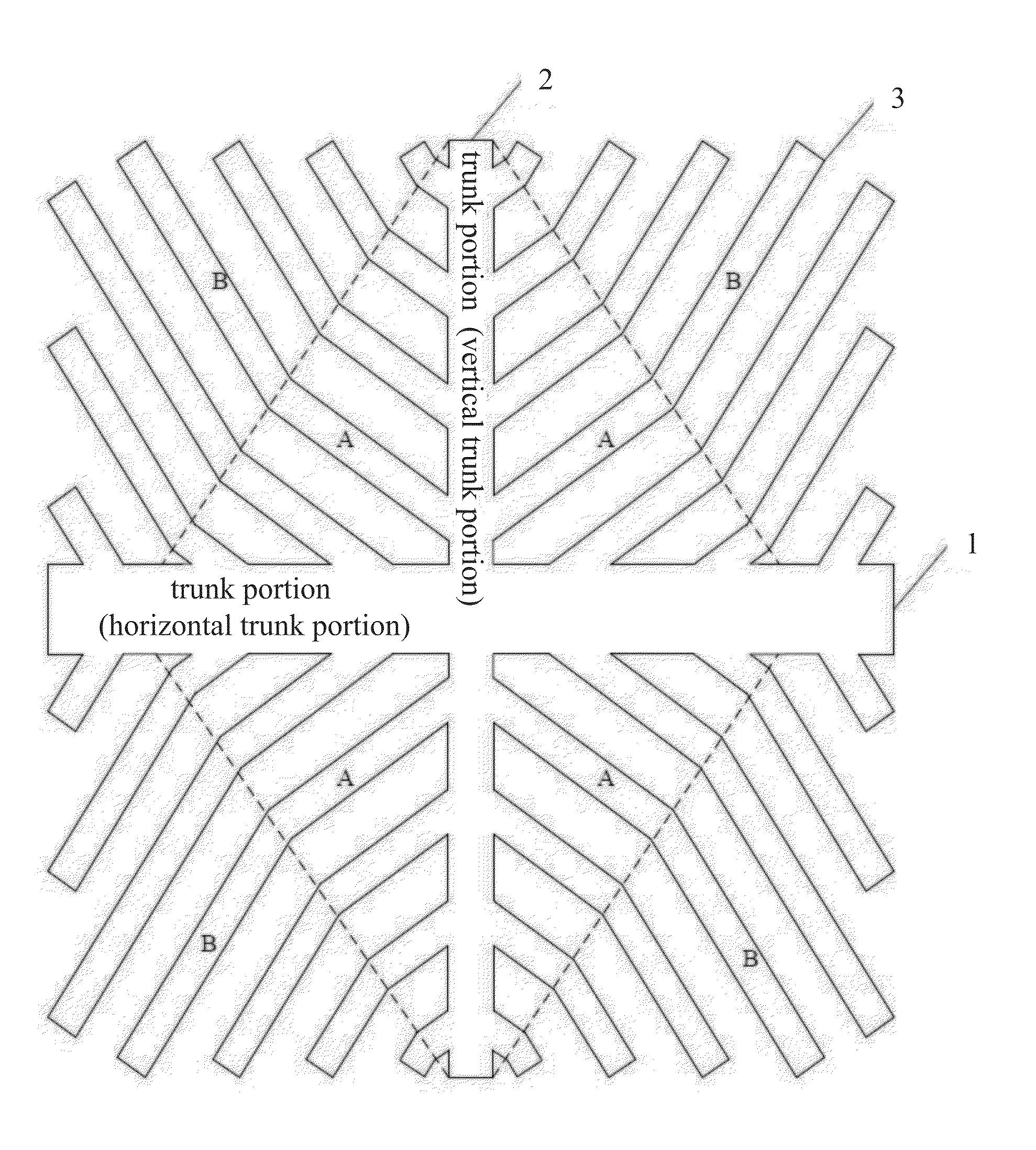 Pixel electrode structure