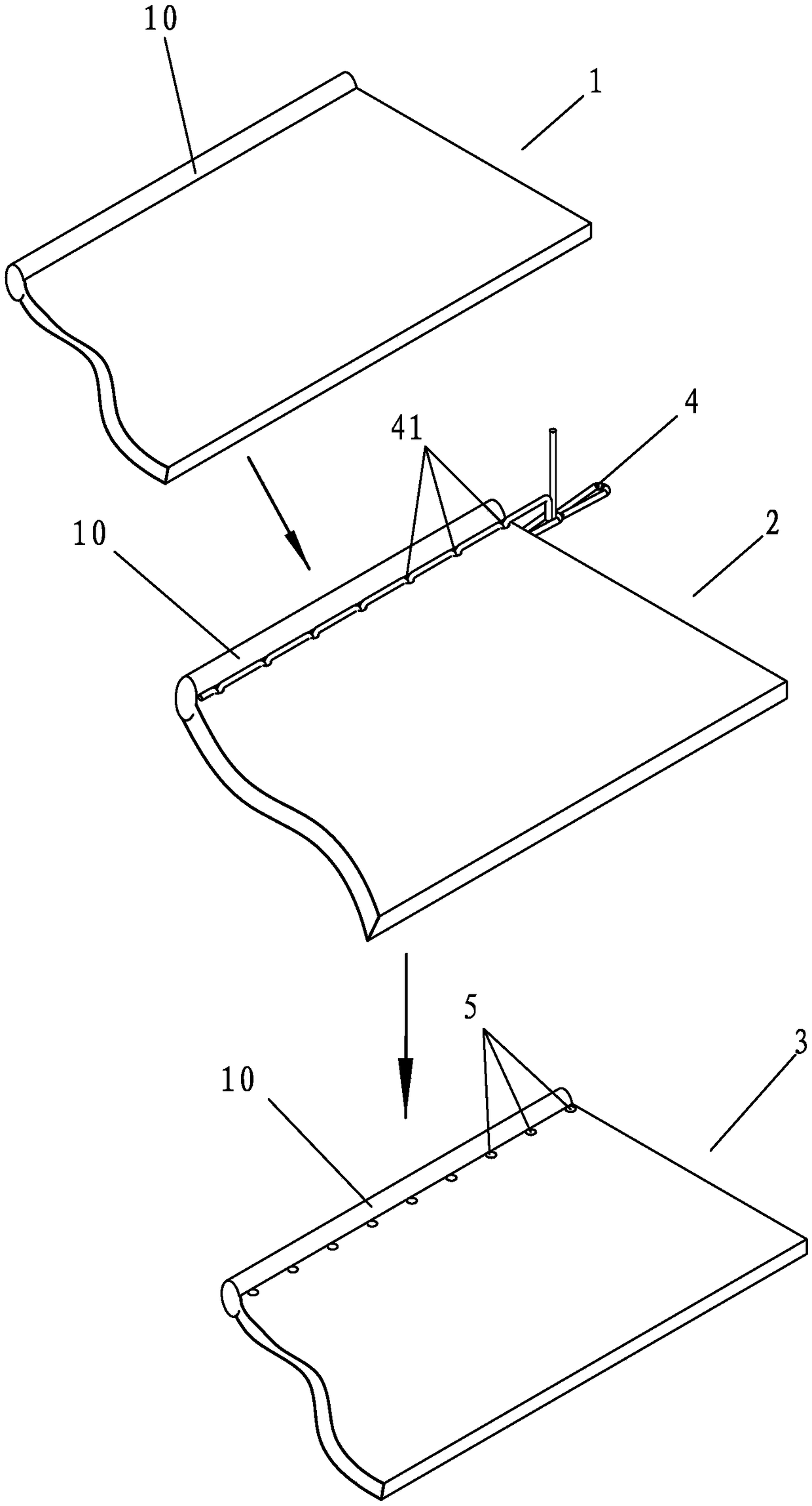 An injection-molded zipper cloth tape and a manufacturing method thereof