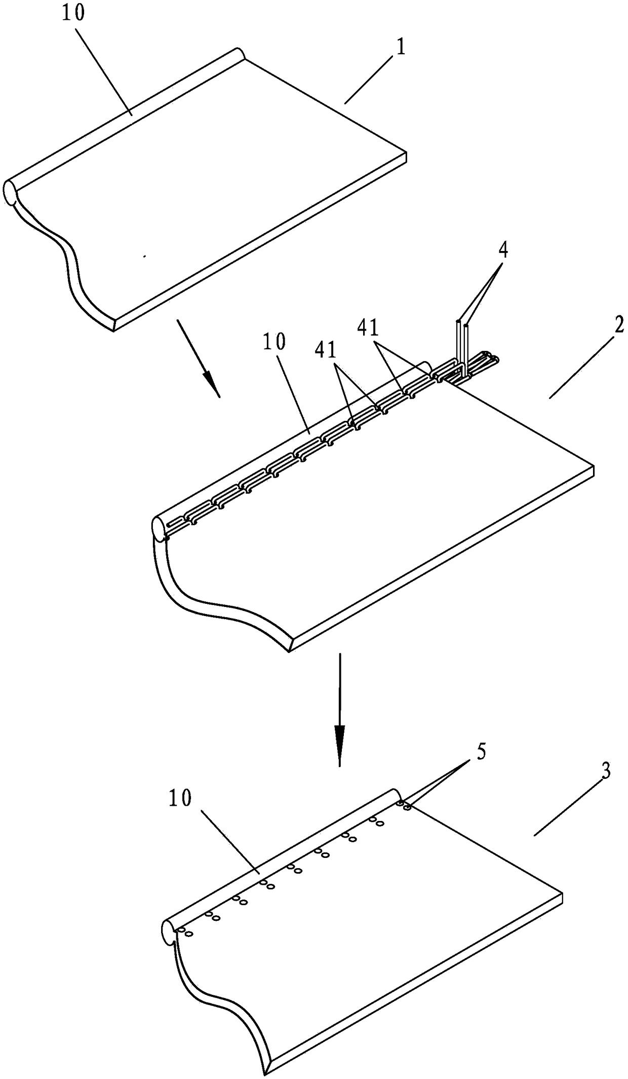 An injection-molded zipper cloth tape and a manufacturing method thereof