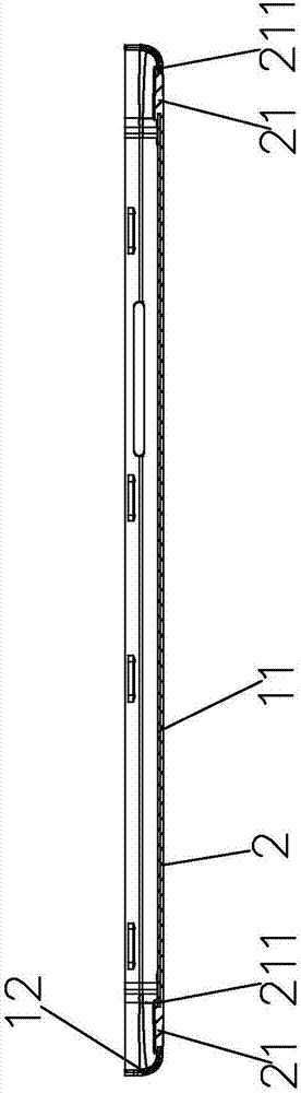 Ceramic mobile phone back cover and forming process thereof