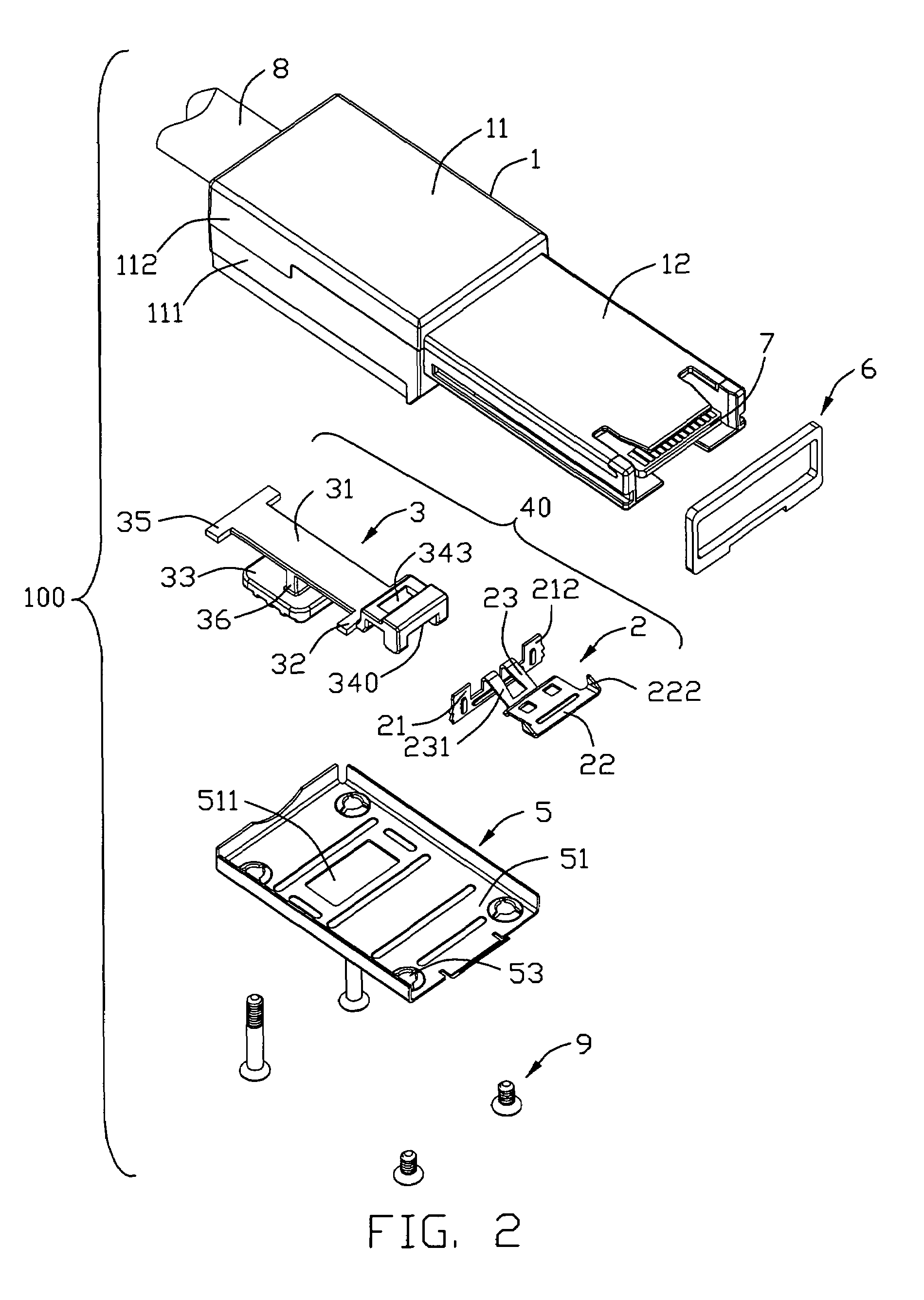 Plug connector having a latching mechanism