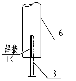 Lightning protection construction method for cantilever scaffold of high-rise building