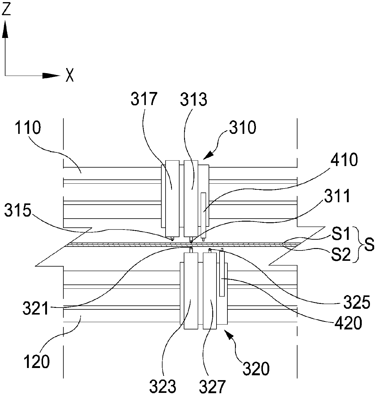 Scribing apparatus