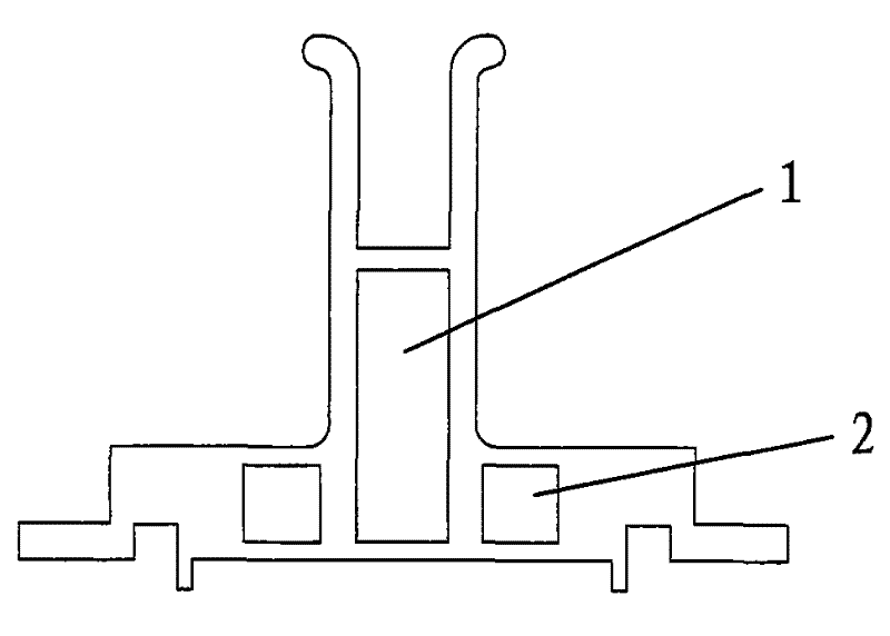 Air duct of uv lamp