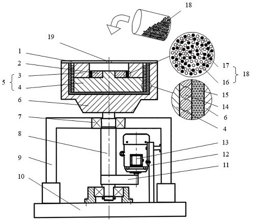 A die-casting method for superhard grinding wheel with ordered micro-groove structure