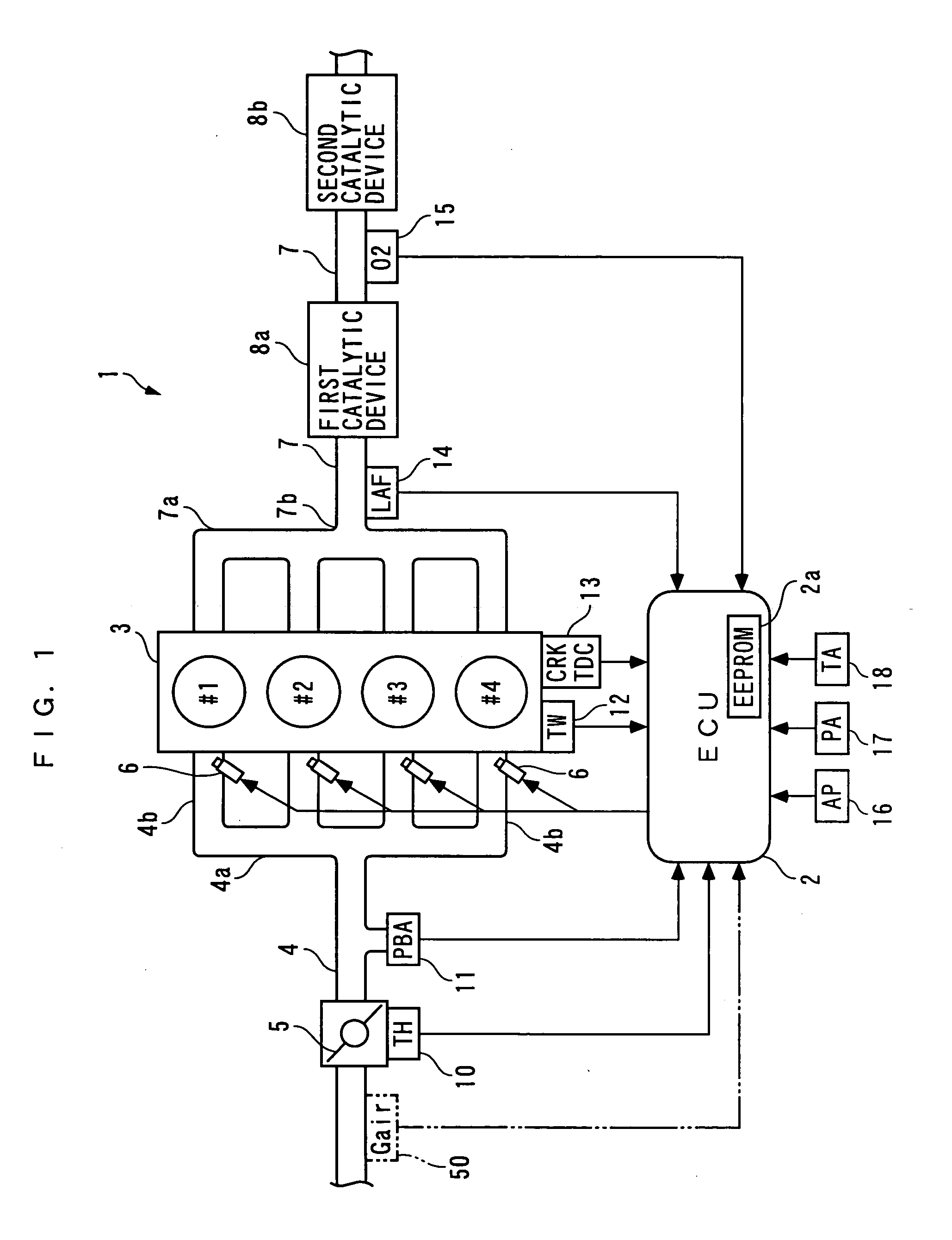 Air-fuel ratio control system and method for an internal combustion engine, and engine control unit