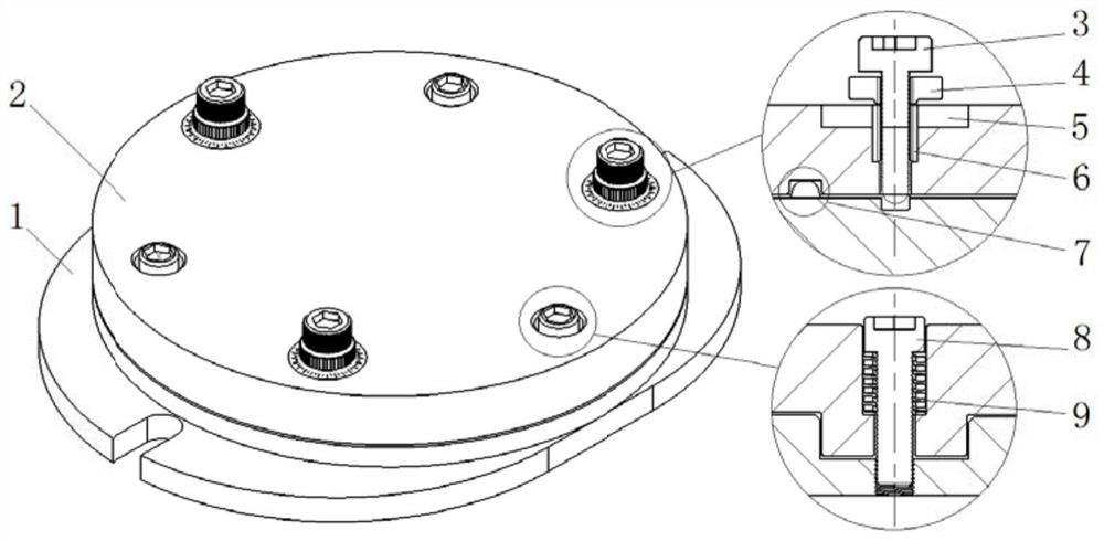 A leveling structure and leveling method