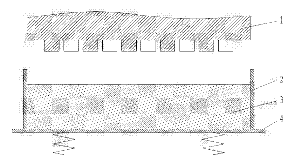 Aluminum cell cathode carbon block with cylindrical grooves on upper surface and manufacturing method of aluminum cell cathode carbon block