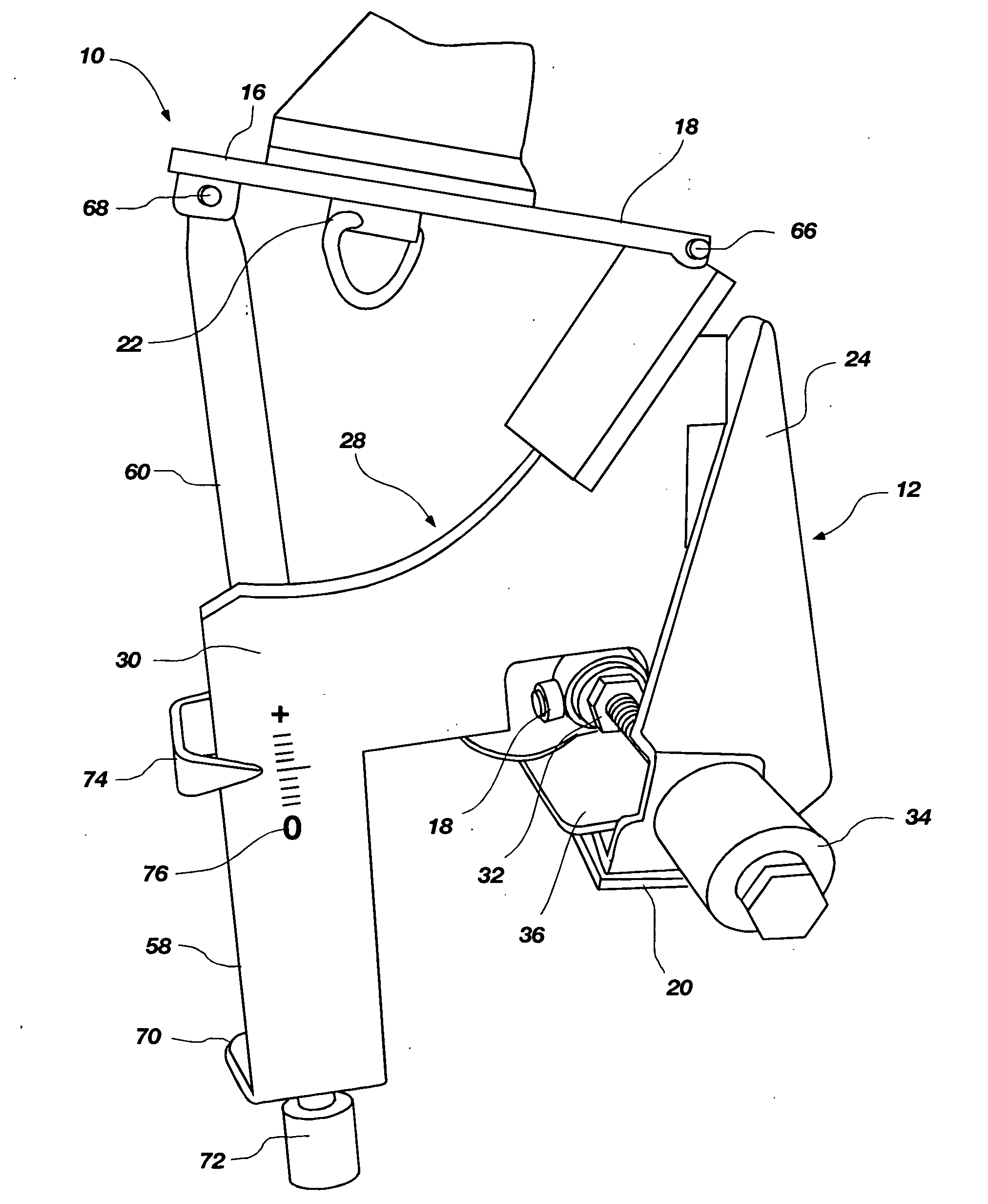 Mounting head and associated methods