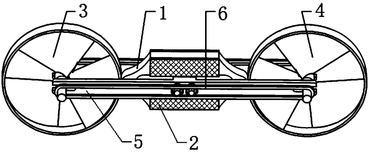 Piezoelectric-driven floating underwater robot and working method thereof