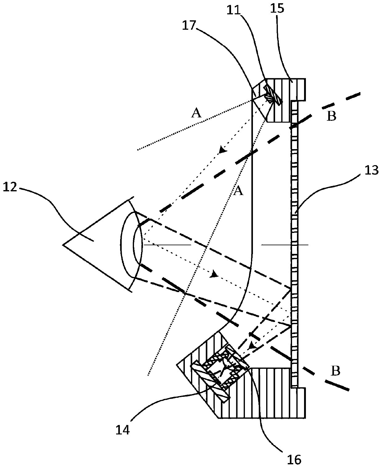 Eyeball tracking device, head-mounted device and eye image acquisition method