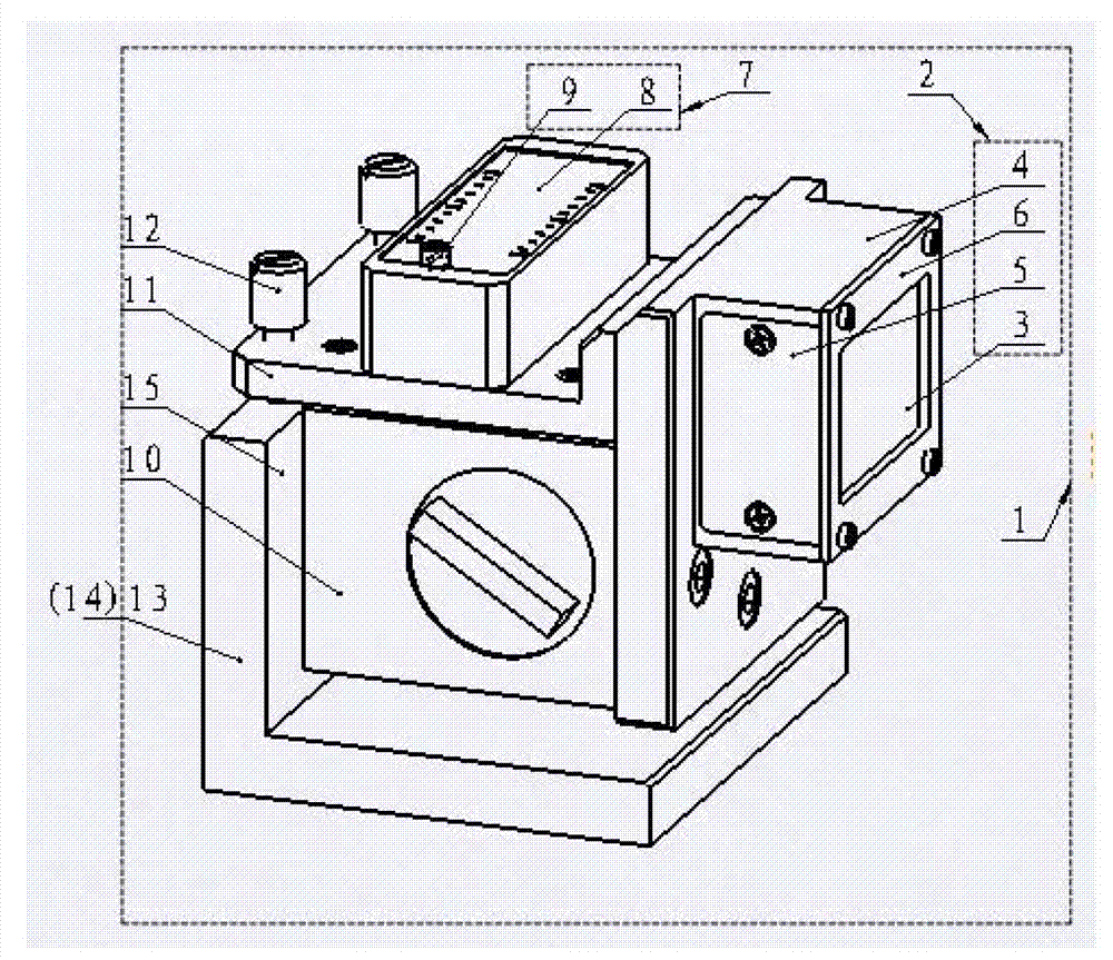 Right-angle reflecting prism ridge high-precision leveling device and leveling method thereof