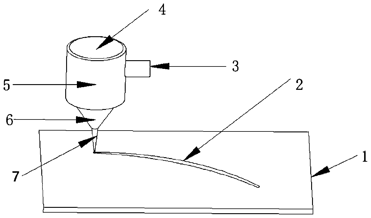 Optical fiber laser cutting blade type hole energy regulation method for sheet metal
