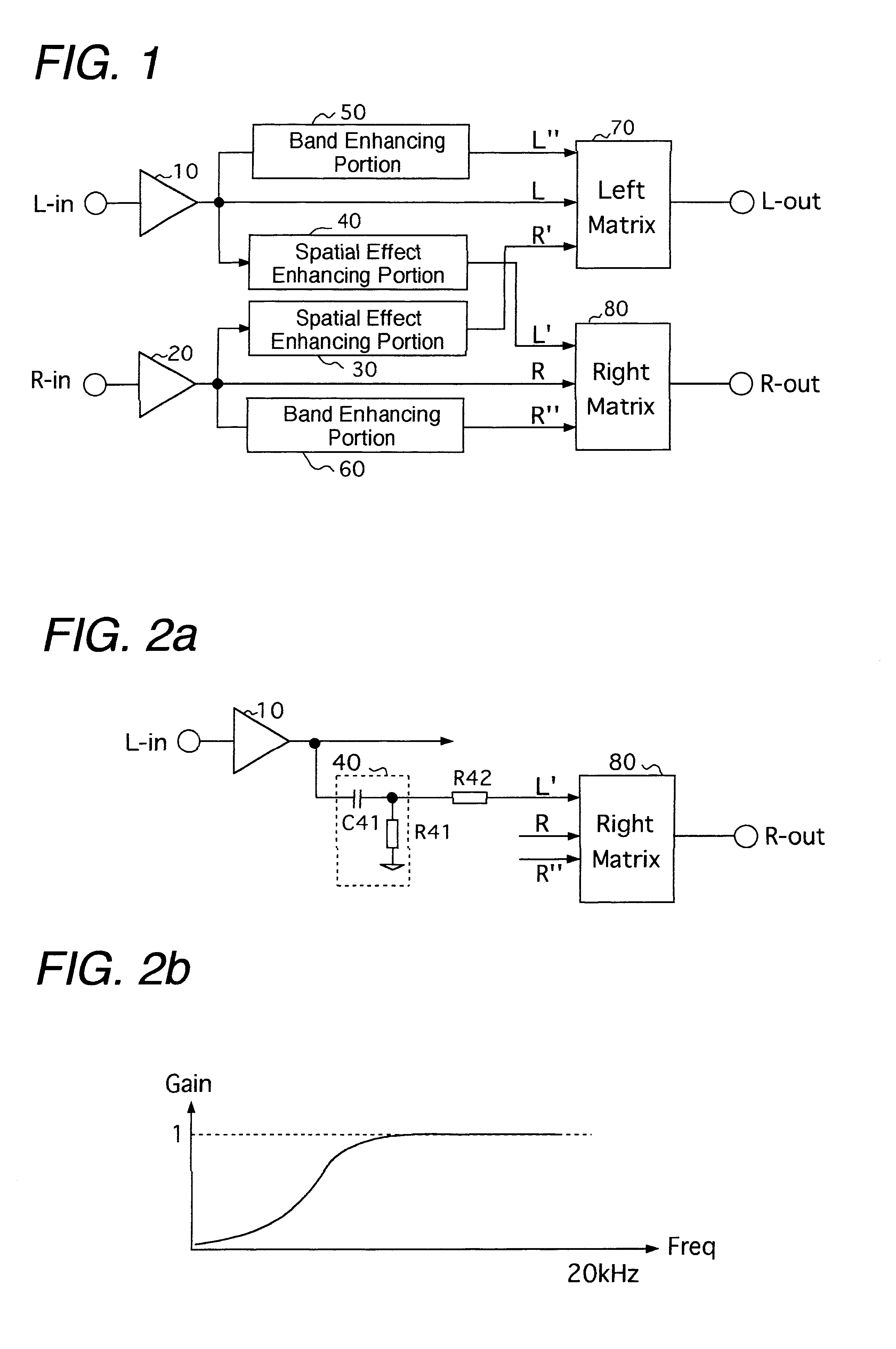System for improving a spatial effect of stereo sound or encoded sound