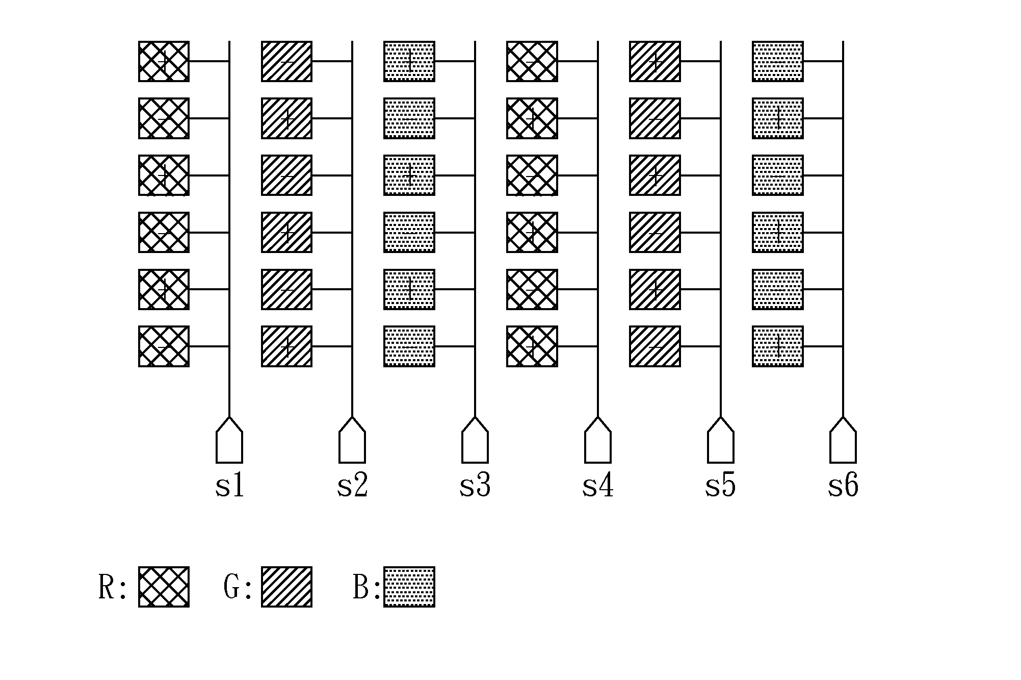 Method of dynamic charge sharing for a display device