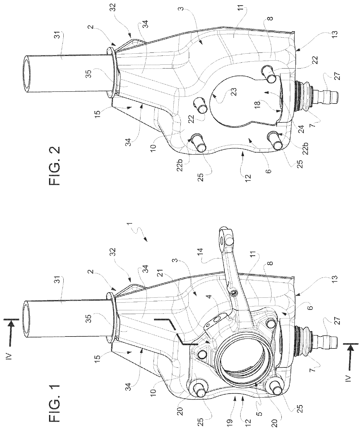 Integrated Steering Suspension Module For A Vehicle