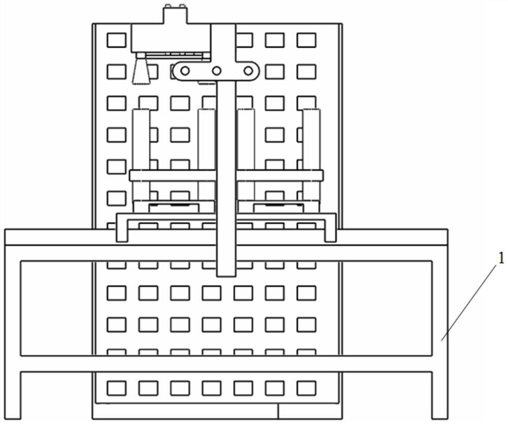 Automatic film blowing and feeding mechanism for sheet stock