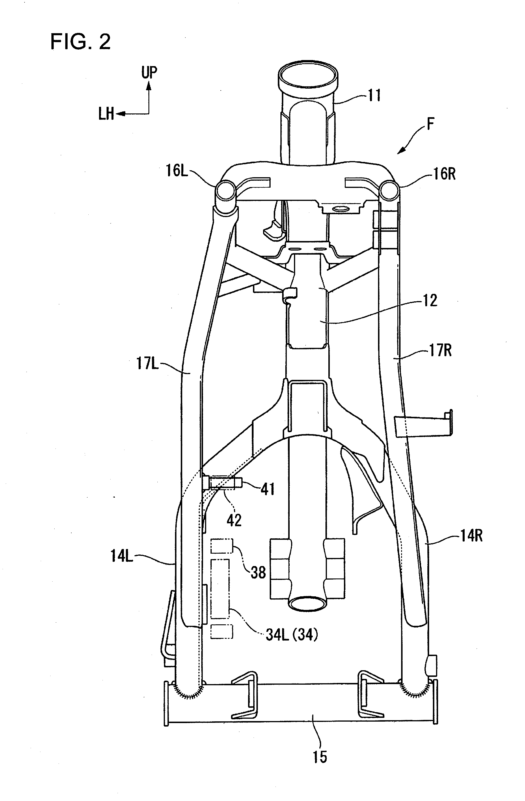 Chain drive for saddle-ride type vehicle