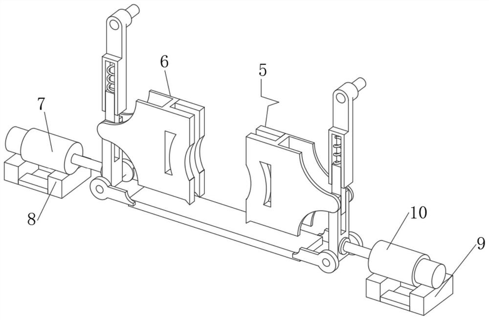 A driving multi-segment matching restriction mechanism