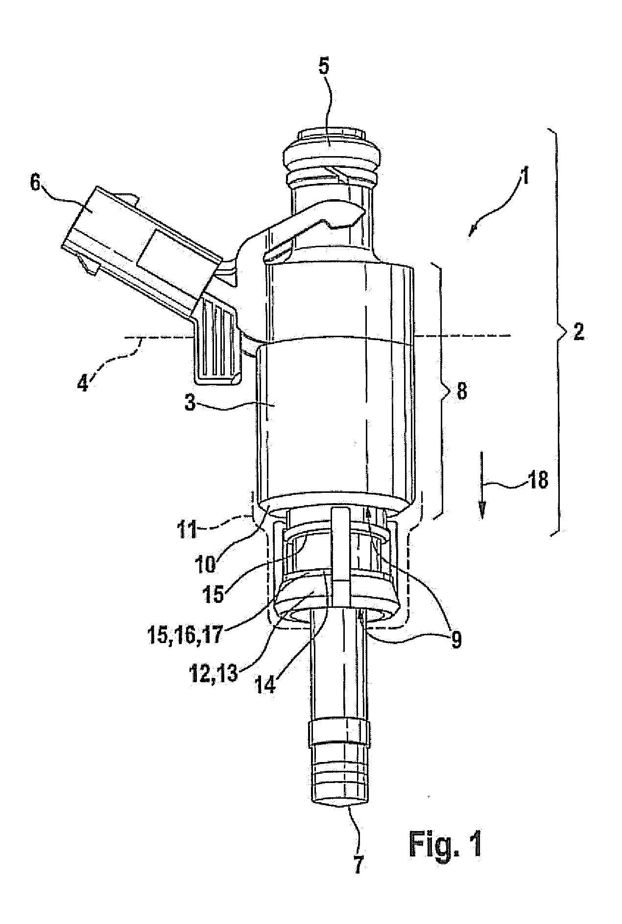 High Pressure Injection Arrangement for an Internal Combustion Engine with Direct Injection